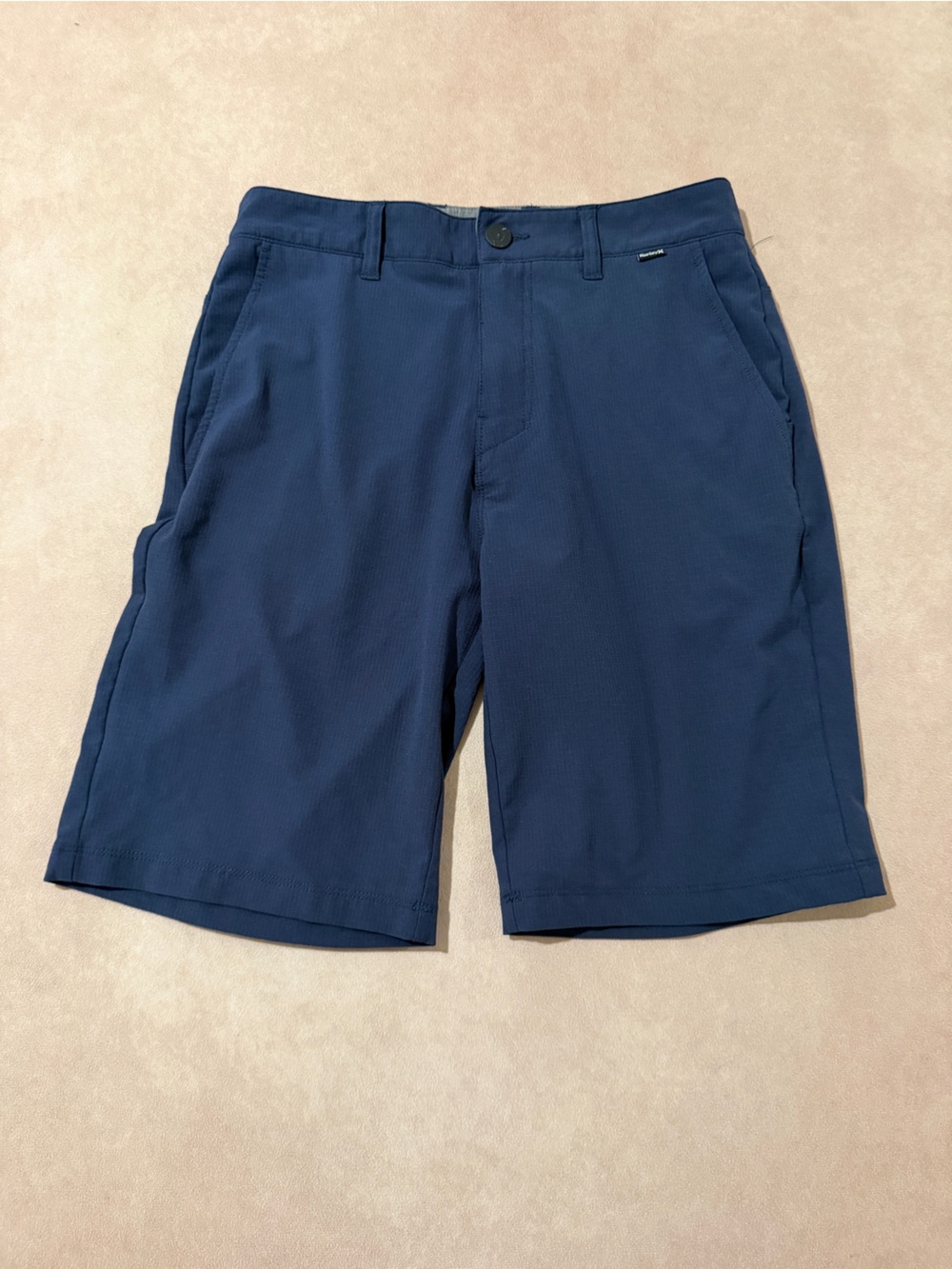 Hurley Navy Hybrid Shorts • size 28